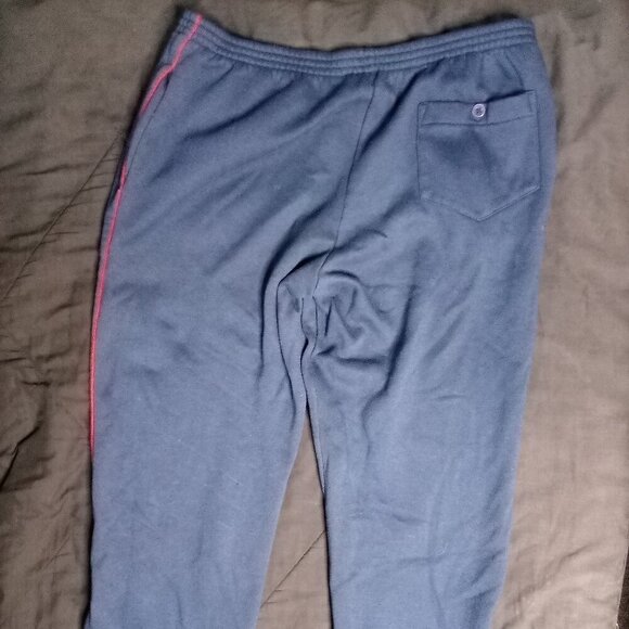 Vintage 80s Nike Striped Sweatpants Joggers Trainers - Picture 7 of 8